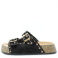 Studded Double Strap Sandals