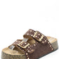 Studded Double Strap Sandals