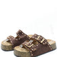 Studded Double Strap Sandals
