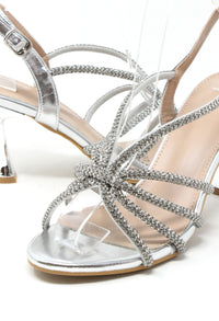 Diamante Strap Heels