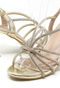 Diamante Strap Heels