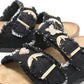 Gem Studded Denim Sandals
