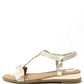 Metallic Twist Sandal
