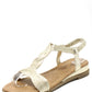 Metallic Twist Sandal