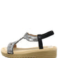 Diamante Mosaic Wedge Sandal