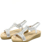 Diamante Mosaic Wedge Sandal