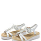 Pearl Circle Wedge Sandal