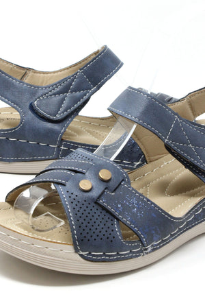Comfort Cross Strap Sandals