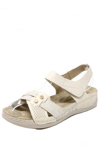 Comfort Cross Strap Sandals