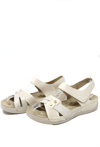 Comfort Cross Strap Sandals