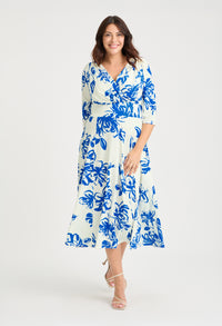 Helena Curve+ Midi Dress