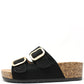 Soft Gold Buckle Sandal