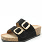Soft Gold Buckle Sandal