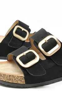 Soft Gold Buckle Sandal