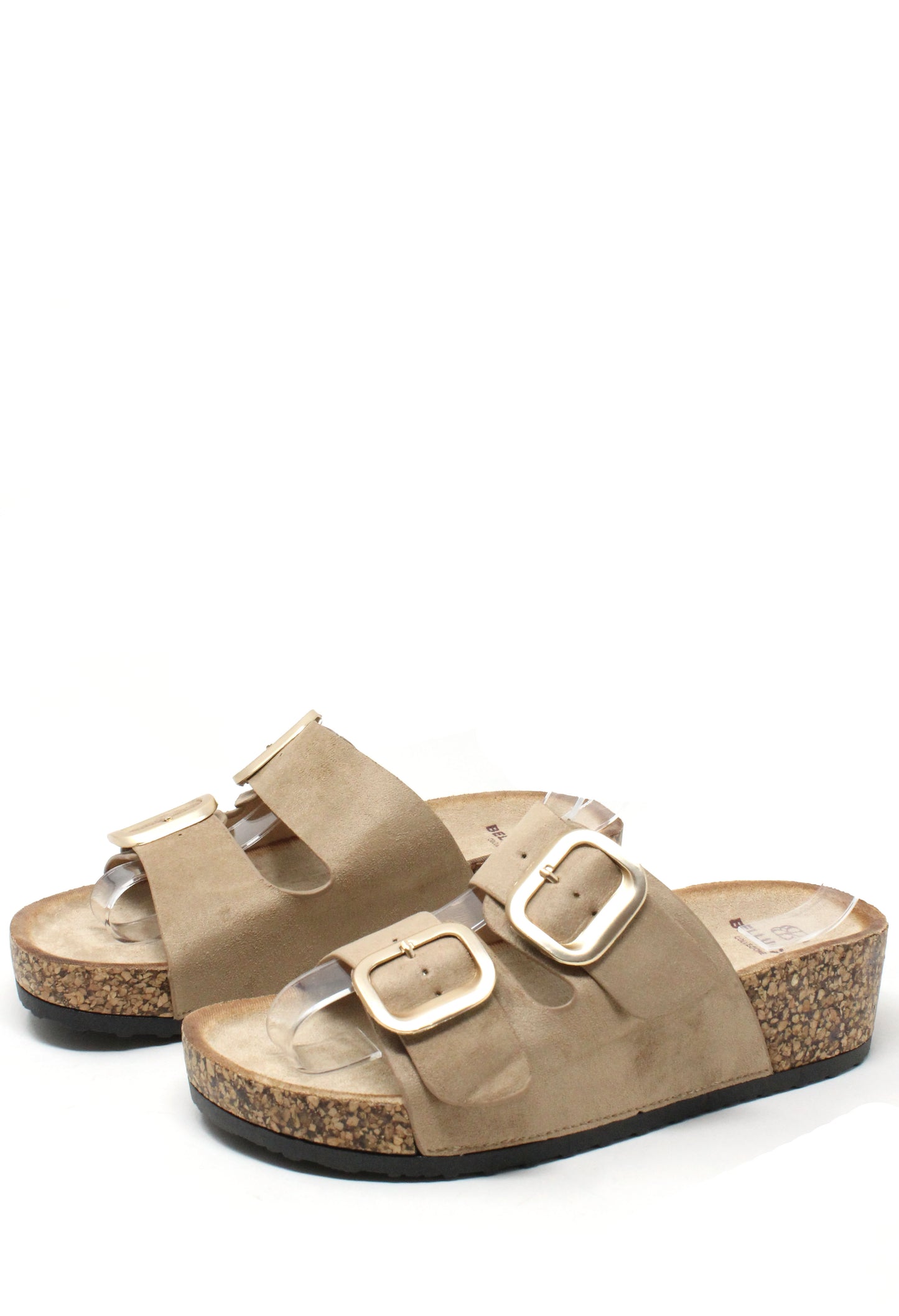 Soft Gold Buckle Sandal