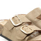 Soft Gold Buckle Sandal