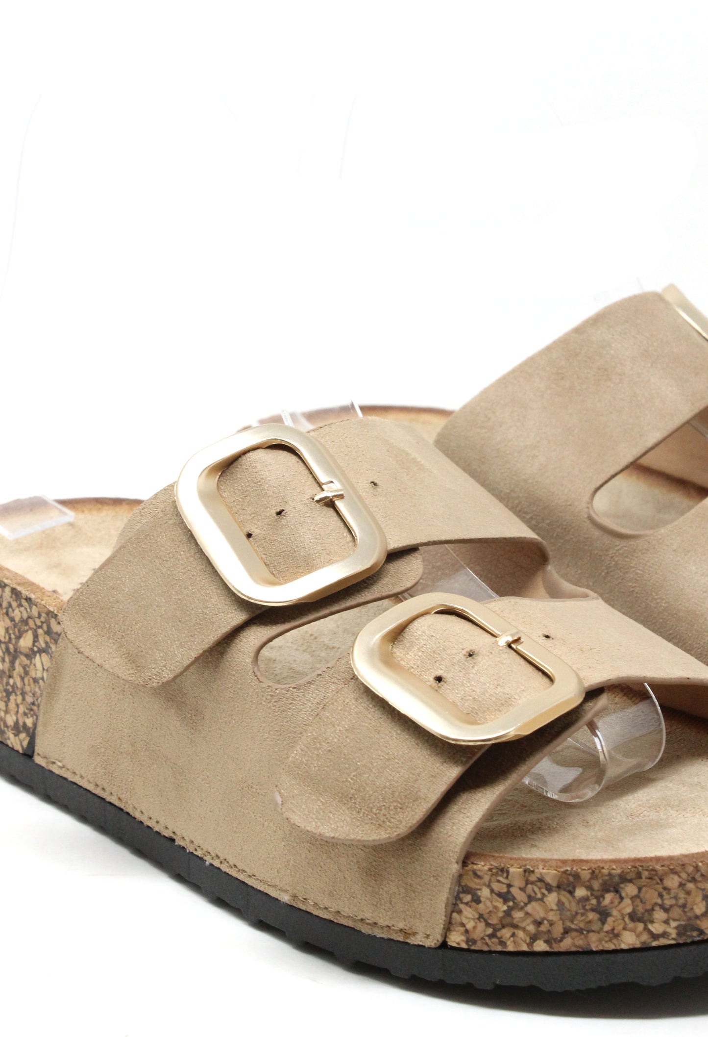 Soft Gold Buckle Sandal