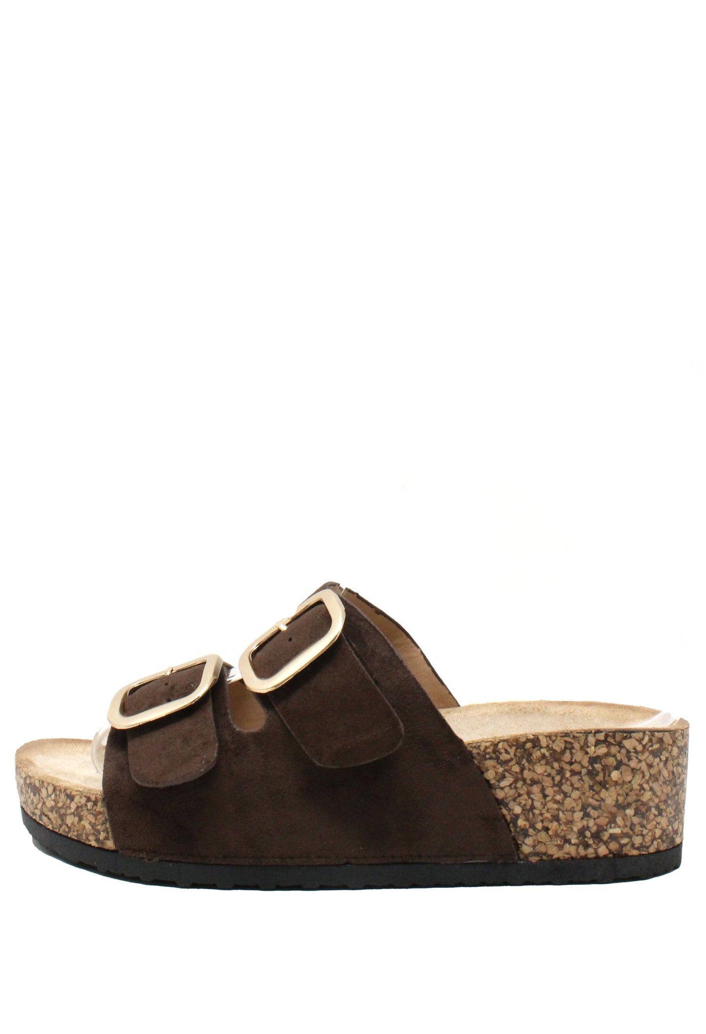 Soft Gold Buckle Sandal