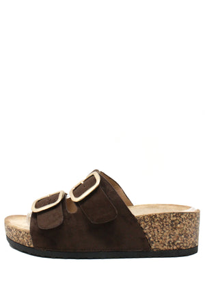 Soft Gold Buckle Sandal