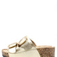 Soft Gold Buckle Sandal