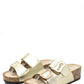Soft Gold Buckle Sandal