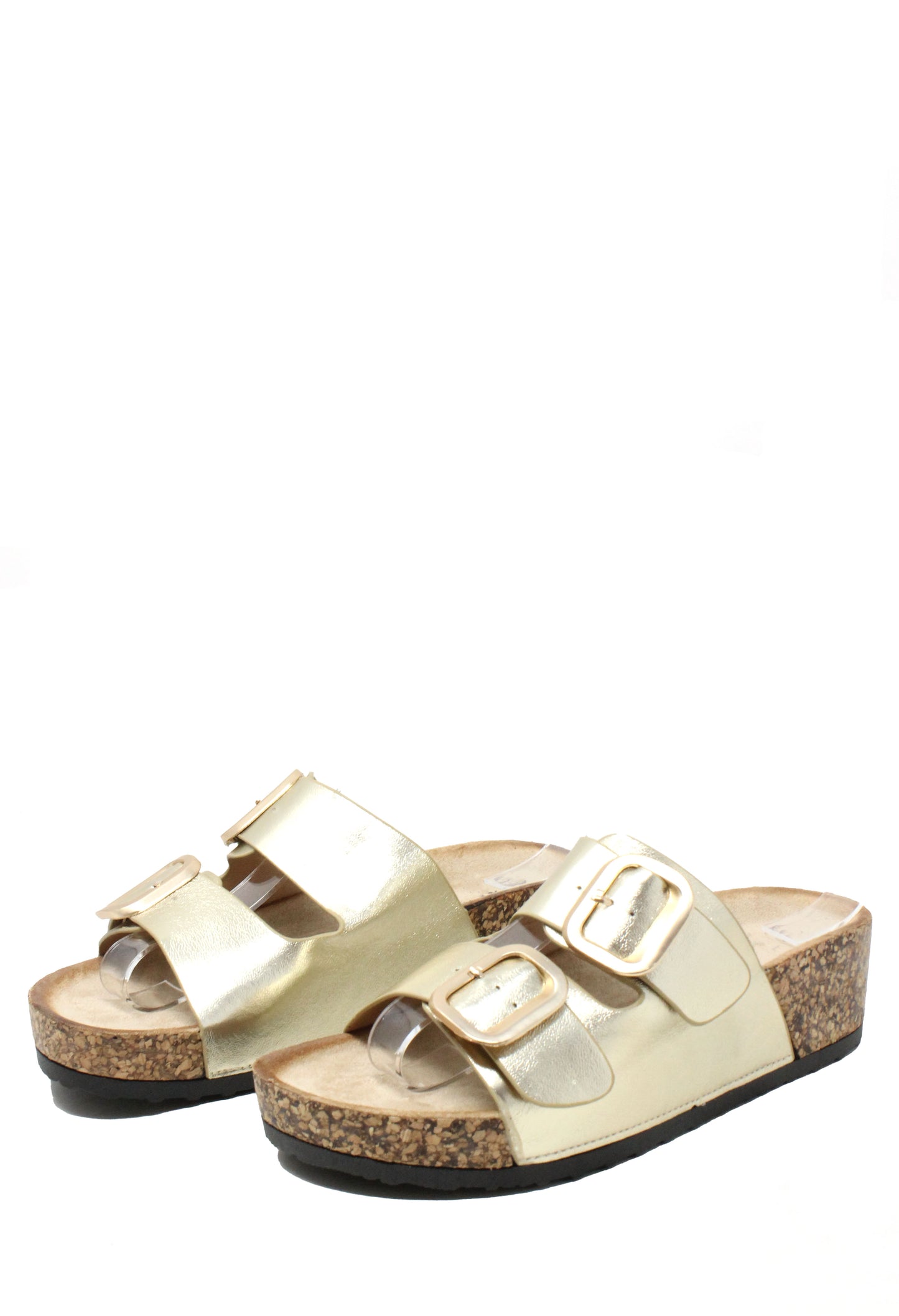 Soft Gold Buckle Sandal