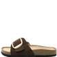 Soft Gold Buckle Slide