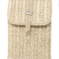 Straw Striped Crossbody Bag