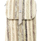 Straw Striped Crossbody Bag