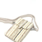 Straw Striped Crossbody Bag