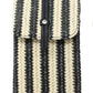 Straw Striped Crossbody Bag