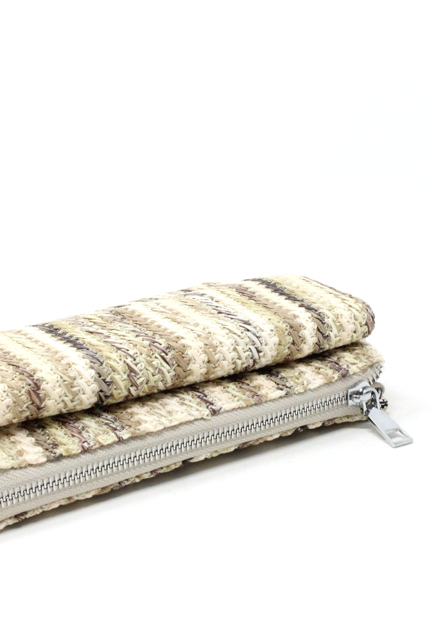 Straw Striped Mini Crossbody Bag