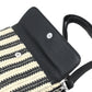 Straw Striped Mini Crossbody Bag