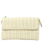 Straw Striped Mini Crossbody Bag