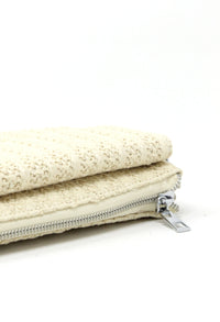 Straw Striped Mini Crossbody Bag