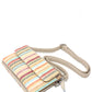 Straw Striped Mini Crossbody Bag