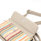 Straw Striped Mini Crossbody Bag