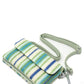 Straw Striped Mini Crossbody Bag