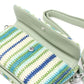 Straw Striped Mini Crossbody Bag