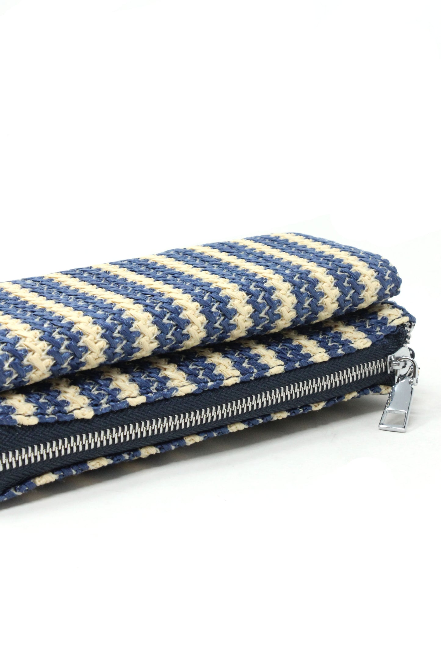 Straw Striped Mini Crossbody Bag