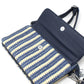 Straw Striped Mini Crossbody Bag