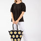 Crochet Knit Daisy Tote Bag