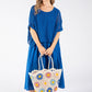 Crochet Knit Daisy Tote Bag