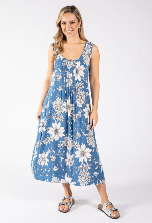 Floral Print Maxi Dress