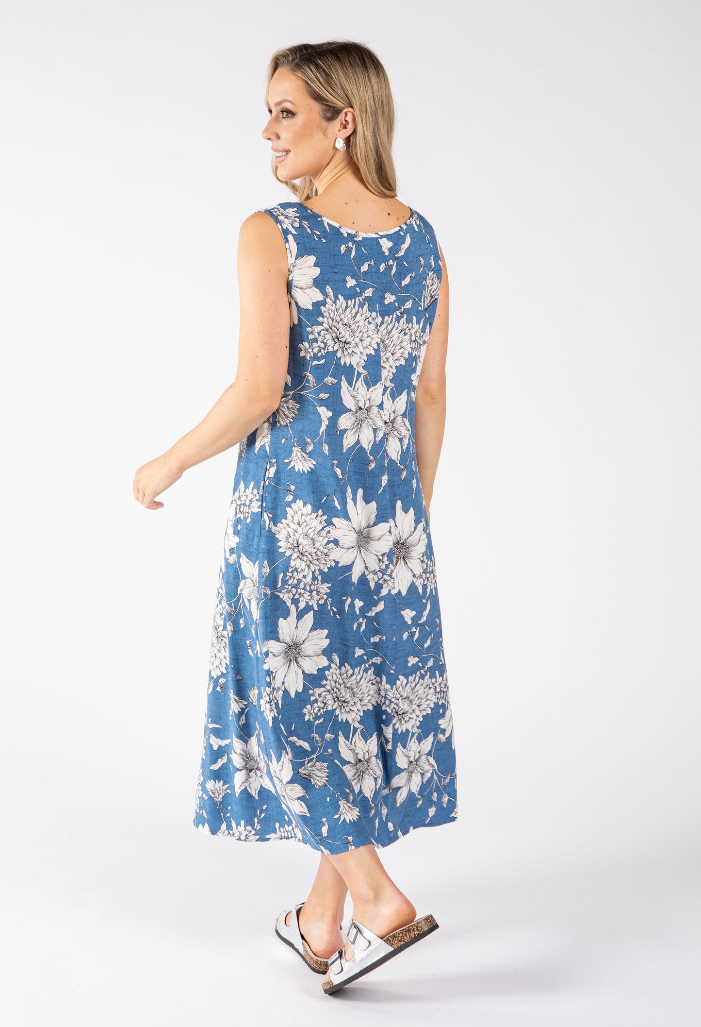 Floral Print Maxi Dress