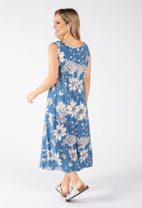 Floral Print Maxi Dress