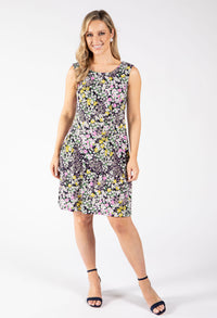 Floral Print Sleeveless Dress