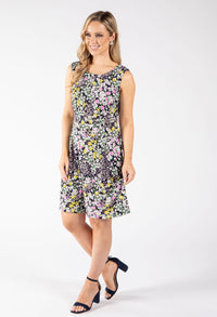 Floral Print Sleeveless Dress
