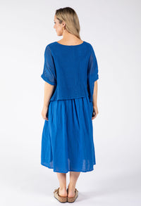 2 in 1 Summer Midi Dress