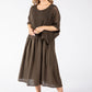 2 in 1 Summer Midi Dress